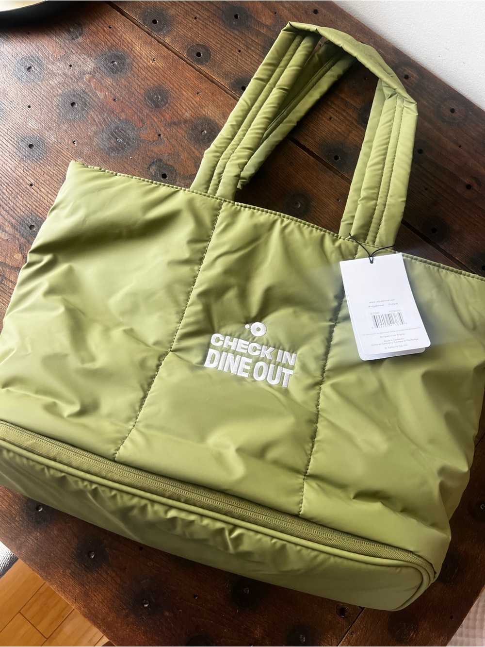 NWT - Calpak - Luka Expandable Laptop Tote